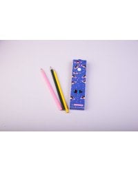 Космокот. Пластиковый пенал с карандашами (12шт)