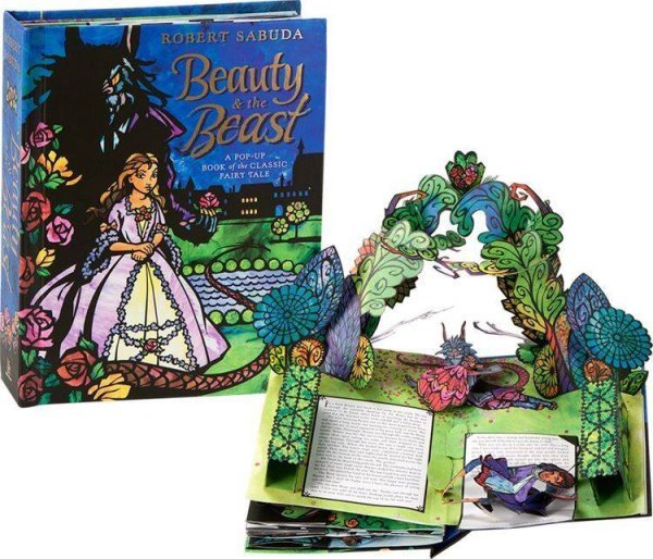 Beauty and the Beast Pop-Up (Robert Sabuda) Красавица и Чудовище (Роберт Сабута)/ Книги на английском языке