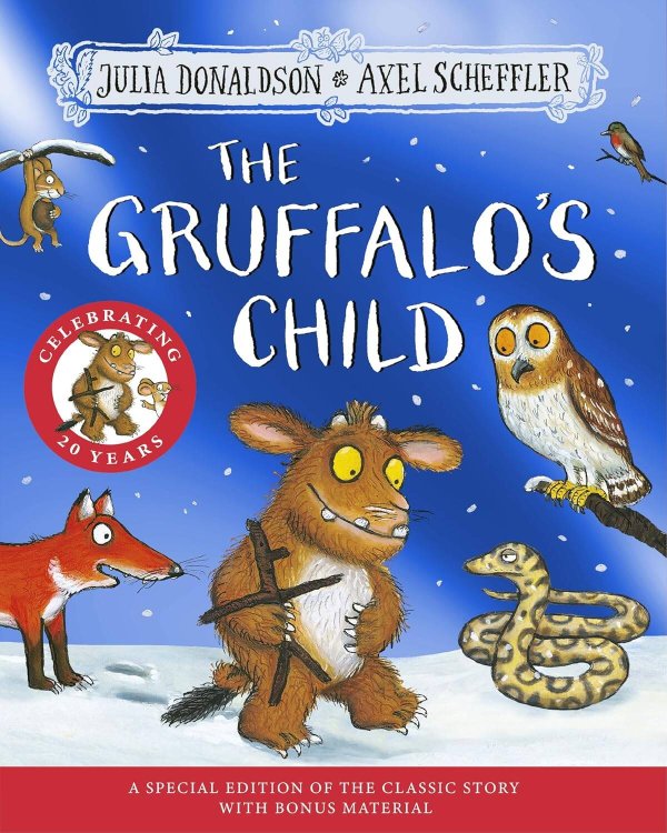 The Gruffalos Child 20th Anniversary (Julia Donaldson) Дочурка Груффало 20-е юбилейное издание (Джулия Дональдсон) /Книги на английском языке