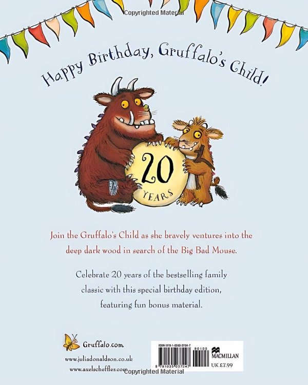 The Gruffalos Child 20th Anniversary (Julia Donaldson) Дочурка Груффало 20-е юбилейное издание (Джулия Дональдсон) /Книги на английском языке