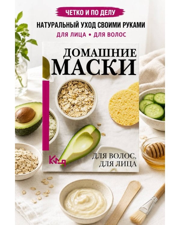 Дополнительное изображение книги «Домашние маски. Для волос, для лица»