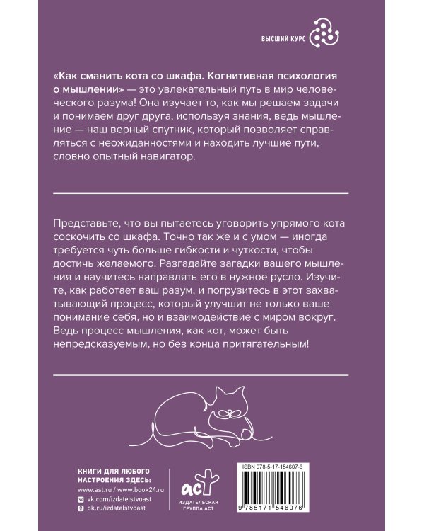 Как сманить кота со шкафа. Когнитивная психология о мышлении