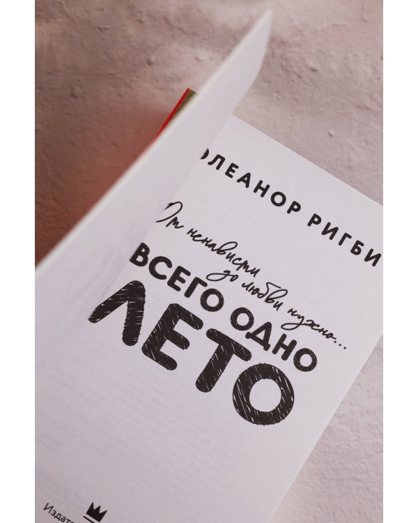 Дополнительное изображение книги «Всего одно лето»