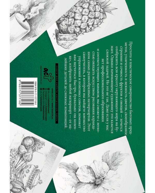 Натюрморт. Альбом для скетчинга