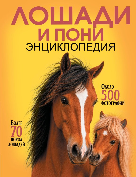 Обложка книги «Лошади и пони» — Спектор Анна Артуровна, ISBN 9785171907723