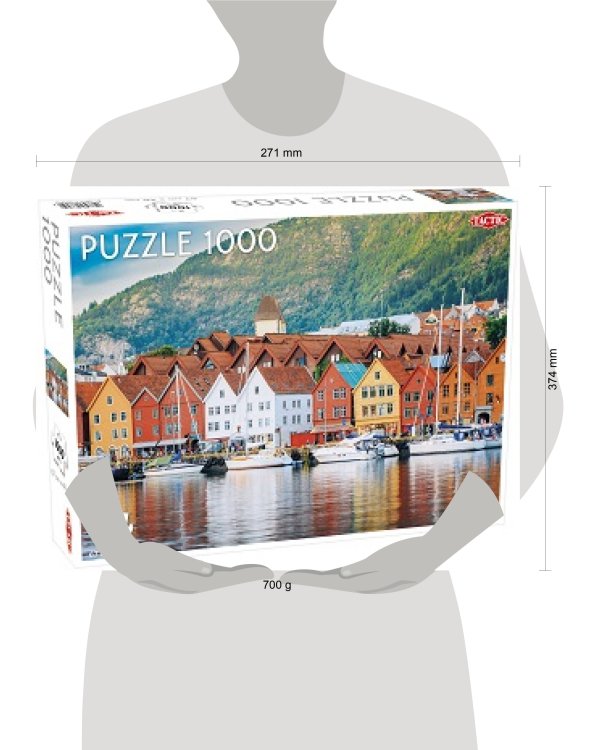 1000 дет.- Гавань Бергена, Норвегия