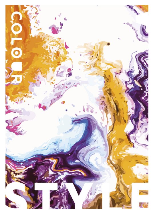 Colour style. Тетрадь общая (А5, 48 л., УФ-лак)