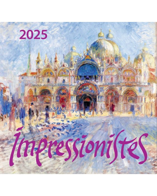 Импрессионисты. Календарь настенный на 2025 год (170х170 мм)