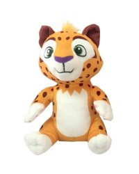 МЯГКАЯ ИГРУШКА "МУЛЬТИ-ПУЛЬТИ" ЛЕО 20СМ "ТИГ И ЛЕО" ОЗВУЧ. РУСС. ЧИП в кор.24шт