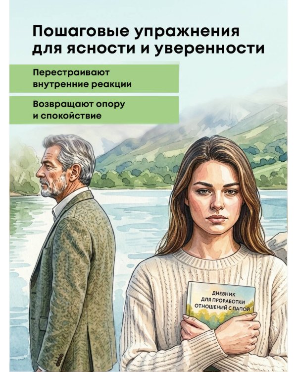 Дневник для проработки отношений с папой. 30 шагов к внутренней силе, безопасности и уважению к себе