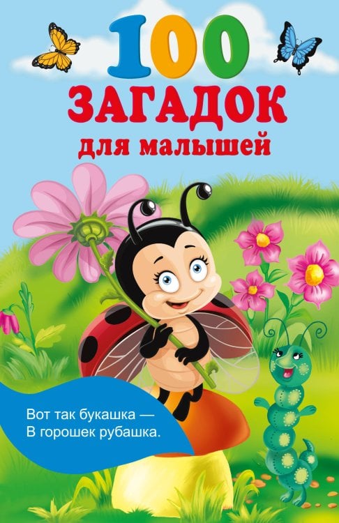 Книжка в кармашек 100 загадок для малышей