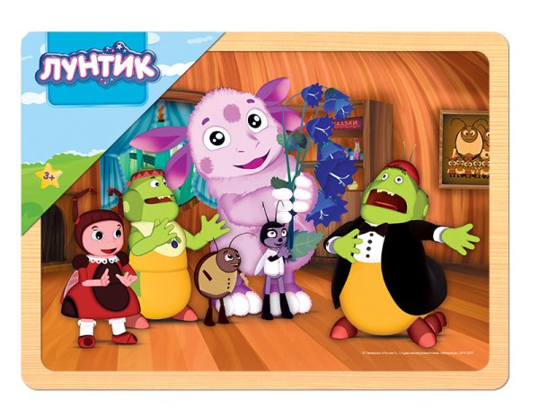 Игра из дерева "Лунтик" (Мельница)дерево