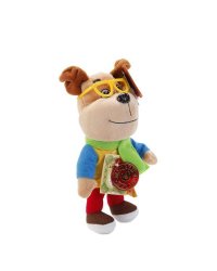 МЯГКАЯ ИГРУШКА "МУЛЬТИ-ПУЛЬТИ" БАРБОСКИНЫ ГЕНКА 20СМ, ОЗВУЧ. РУСС. ЧИП В ПАК. в кор.24шт