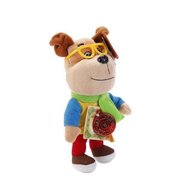 МЯГКАЯ ИГРУШКА "МУЛЬТИ-ПУЛЬТИ" БАРБОСКИНЫ ГЕНКА 20СМ, ОЗВУЧ. РУСС. ЧИП В ПАК. в кор.24шт