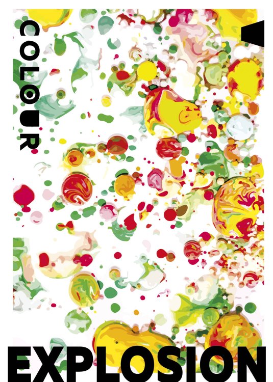 Тетради общие 48 л. Colour explosion. Тетрадь общая (А5, 48 л., УФ-лак)