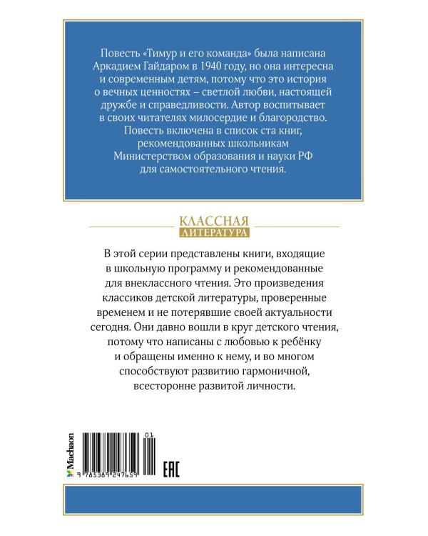 Тимур и его команда
