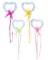 Световая палочка (42см) "Сердечко 2" (свет, бат. 3*AG13 в компл.) (Арт. 10154) кратно 10