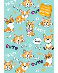 Книга для записи рецептов. Корги