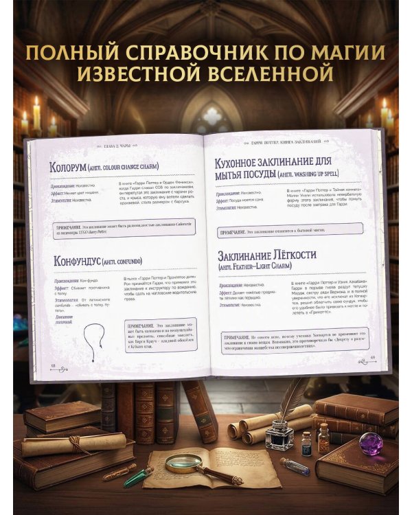Дополнительное изображение книги «Гарри Поттер. Книга заклинаний»