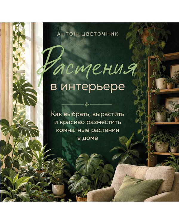 Дополнительное изображение книги «Растения в интерьере. Как выбрать, вырастить и красиво разместить комнатные растения в доме»