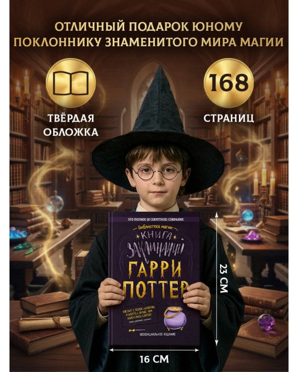 Дополнительное изображение книги «Гарри Поттер. Книга заклинаний»