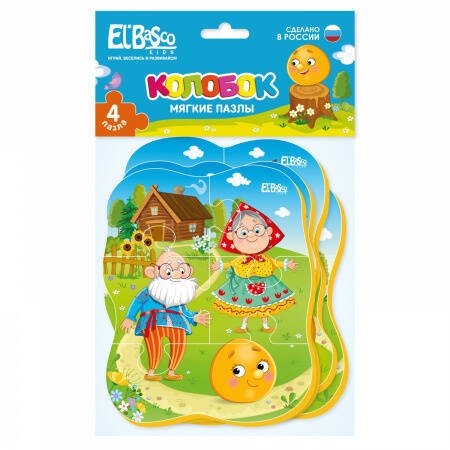 Мягкий пазл (Ярасту) Мягкий пазл "Колобок"