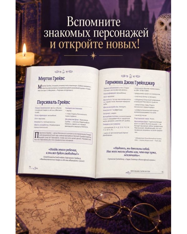 Дополнительное изображение книги «Гарри Поттер. Персонажи»