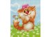 Мозаичные картины . Рыжая кошечка  (008-ST-PS)