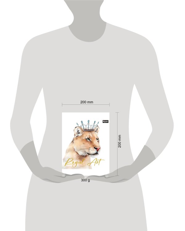 MyArt. Royal Art СКЕТЧБУК. ЛЬВИЦА