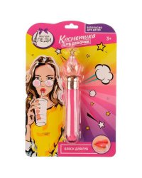 Косметика ДЛЯ ДЕВОЧЕК блеск для губ, розовый МИЛАЯ ЛЕДИ в кор.48*12шт