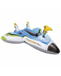 Плот для плавания 117x117 см. Самолет с водным пистолетом INTEX. Новинка. Арт. 57536NP