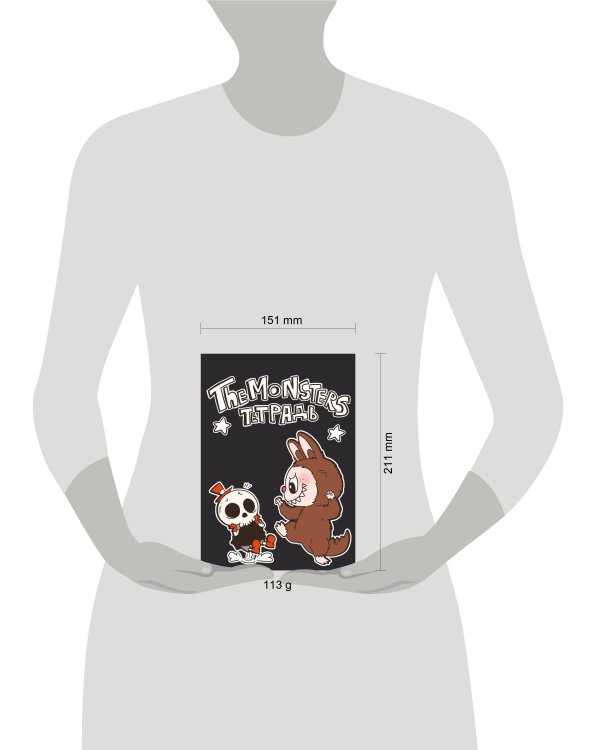 The Monsters. Тетрадь в клетку общая (1) (А5, 48 л., мягкая обложка)