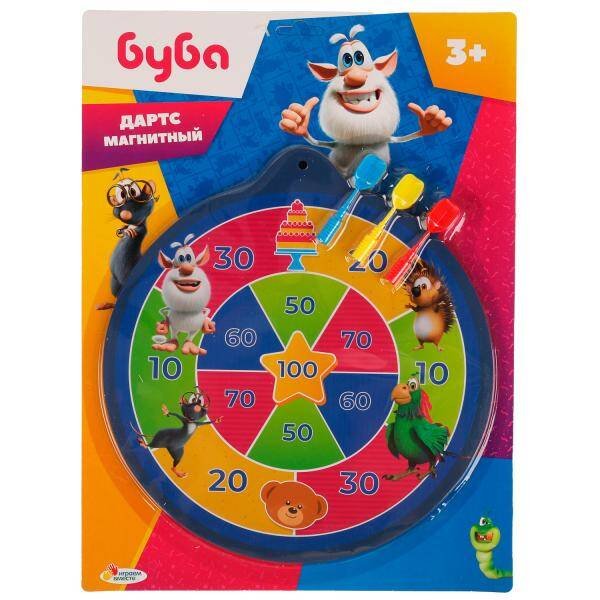 Дартс БУБА магнитный, блист. ИГРАЕМ ВМЕСТЕ в кор.2*60шт