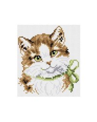 Мозаика на подрамнике. Кошка Алиса (015-ST-S)