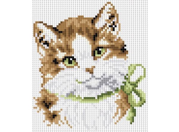 Мозаика на подрамнике. Кошка Алиса (015-ST-S)
