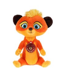 МЯГКАЯ ИГРУШКА "МУЛЬТИ-ПУЛЬТИ" "ЛЕО И ТИГ" МИЛА 20СМ, МУЗ. РУСС. ЧИП В ПАК. в кор.24шт