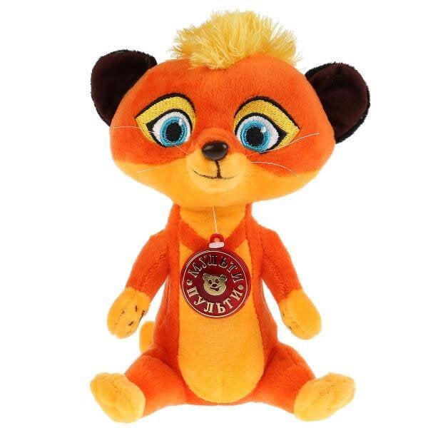 МЯГКАЯ ИГРУШКА "МУЛЬТИ-ПУЛЬТИ" "ЛЕО И ТИГ" МИЛА 20СМ, МУЗ. РУСС. ЧИП В ПАК. в кор.24шт