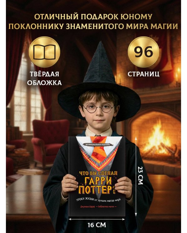 Дополнительное изображение книги «Что бы сделал Гарри Поттер? Уроки жизни от лучших магов мира»