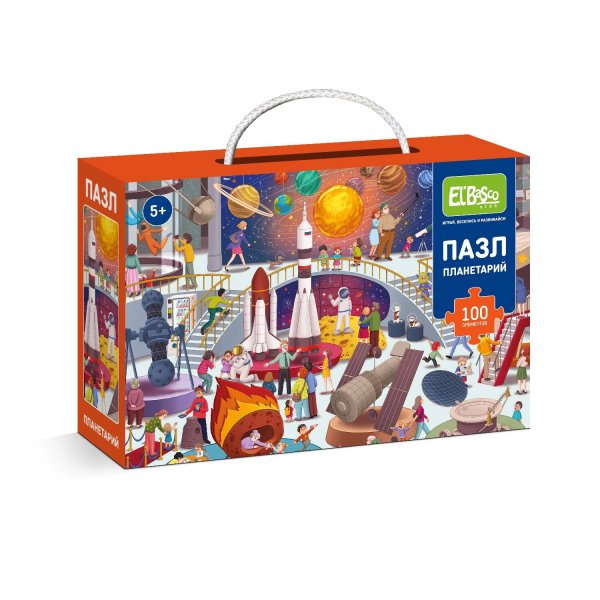Пазлы 100 элементов (Ярасту) Пазл "Ночь в музее. Планетарий" 100 элементов