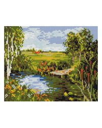 Мозаичные картины. Речная прохлада (423-ST-PS)