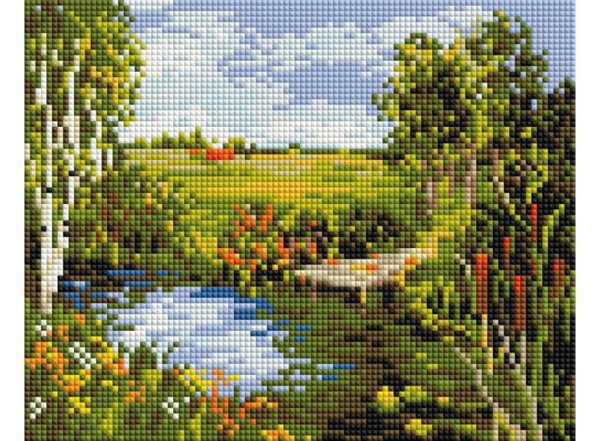 Мозаичные картины. Речная прохлада (423-ST-PS)