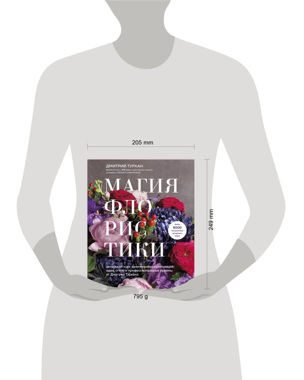 Магия флористики. Авторский курс аранжировки композиций: идеи, стиль и профессиональные приемы от Дмитрия Туркана