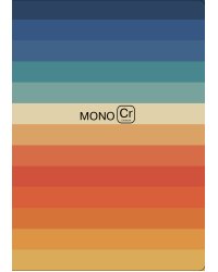 Блокнот. Monochrome (полоска) (формат А4, мягкая обложка, круглые углы, блок в точку)