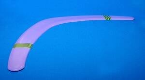 Лето, спорт (Юнитойс) Бумеранг большой "Пламя" 38см