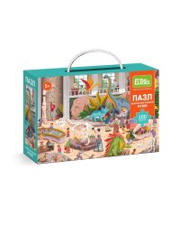 Пазл "Ночь в музее. Палеонтологический музей" 100 элементов