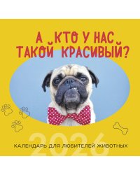 А кто у нас такой красивый? Календарь настенный на 2026 год (300х300)