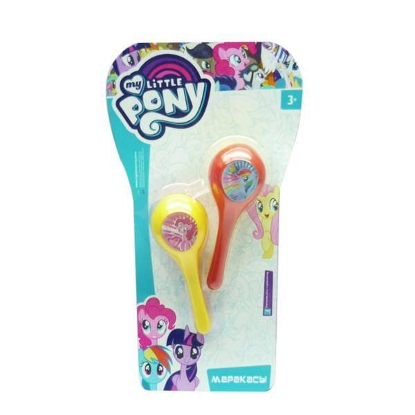 МАРАКАСЫ "ИГРАЕМ ВМЕСТЕ" MY LITTLE PONY НА БЛИСТЕРЕ (РУСС. УП.) в кор.2*24шт
