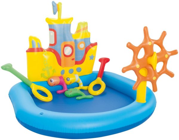 Надувной игровой центр "Кораблик" Bestway 140см х 130см х 104см (Арт. 52211)