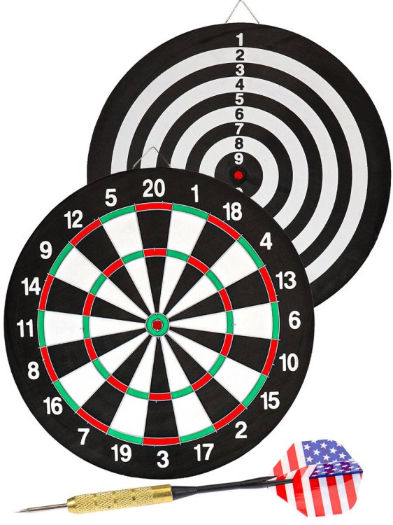 Серия Спорт и отдых. Дартс  45 см (6 дротиков в компл.) (Арт. AN01361)