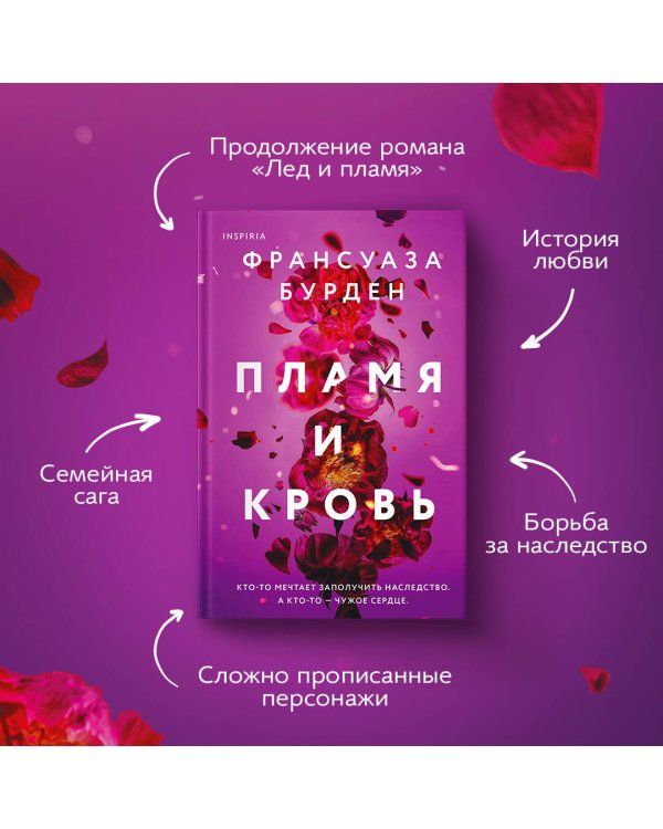 Лед, пламя и кровь. Комплект из 2-х книг Франсуазы Бурден (Лед и пламя + Пламя и кровь)